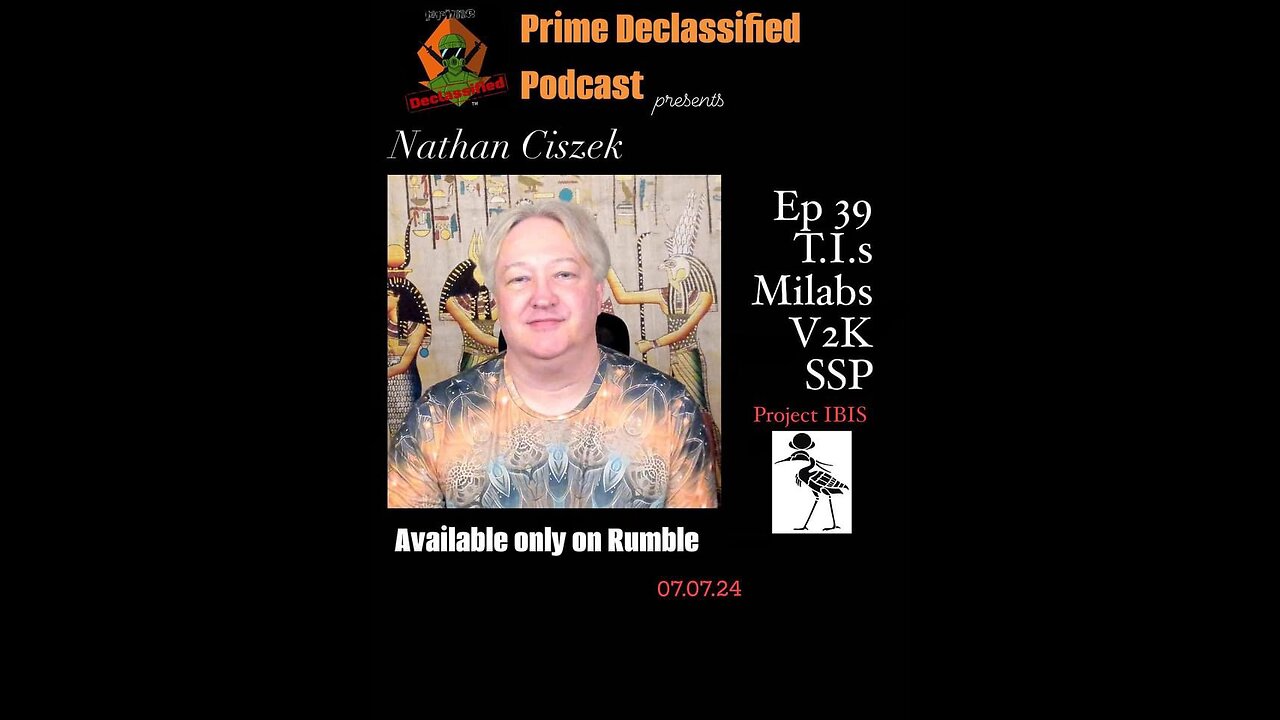 Ep 39 Nathan Ciszek - T.I.s•Milabs•V2K•SSP