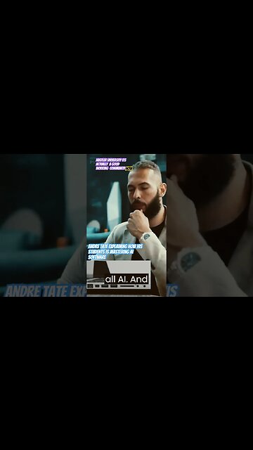 Diving into the Future: #AndrewTate on the Rise of AI Deep Fakes #shorts