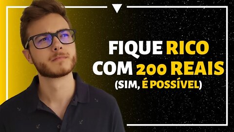 COMO FICAR RICO COM R$100, R$200 e R$1000 (e não depender do INSS)?