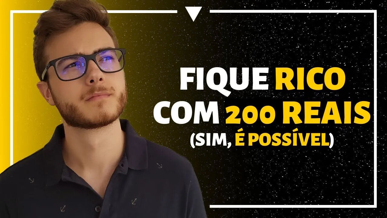 COMO FICAR RICO COM R$100, R$200 e R$1000 (e não depender do INSS)?