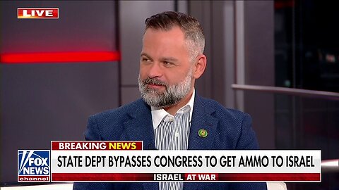 Rep. Cory Mills: State Department 'Bypassing' Congressional Authority By Sending Ammo To Israel