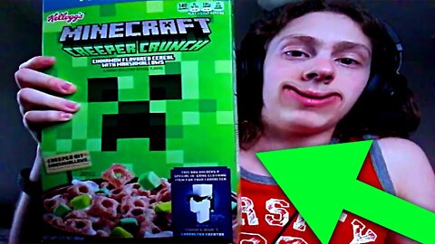 Minecraft Creeper Crunch Cereal Review