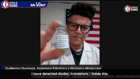 Biophysicist Guillermo Iturriaga on non-ferrous metals and nanotechnology in found in vials