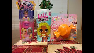 Lol Surprise Hairgoals, UNBOXING Hatchimal Pixies, and Prima Sugarinas