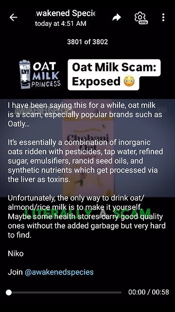 Documentary: The Oat Milk Scam