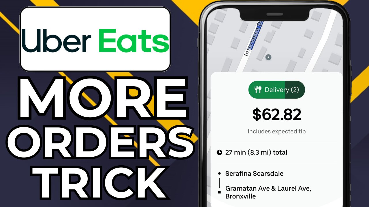 HOW TO GET MORE DELIVERIES ON UBER EATS