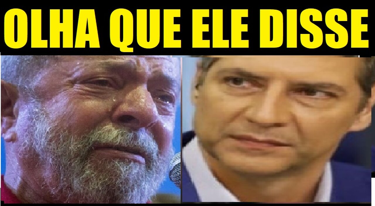 LACOMBE RASGA O VERBO E DIZ TUDO O QUE PENSA !