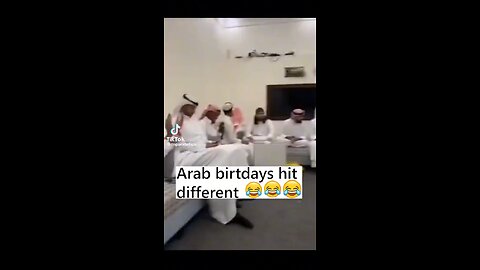 Arab birthday hits different lol 🤣🤣