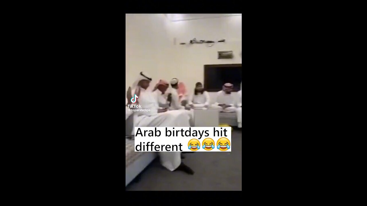 Arab birthday hits different lol 🤣🤣