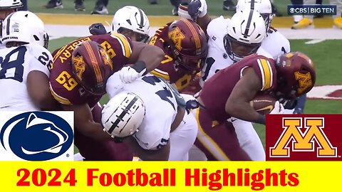 #4 Penn State vs Minnesota Football Game Highlights 11 23 2024