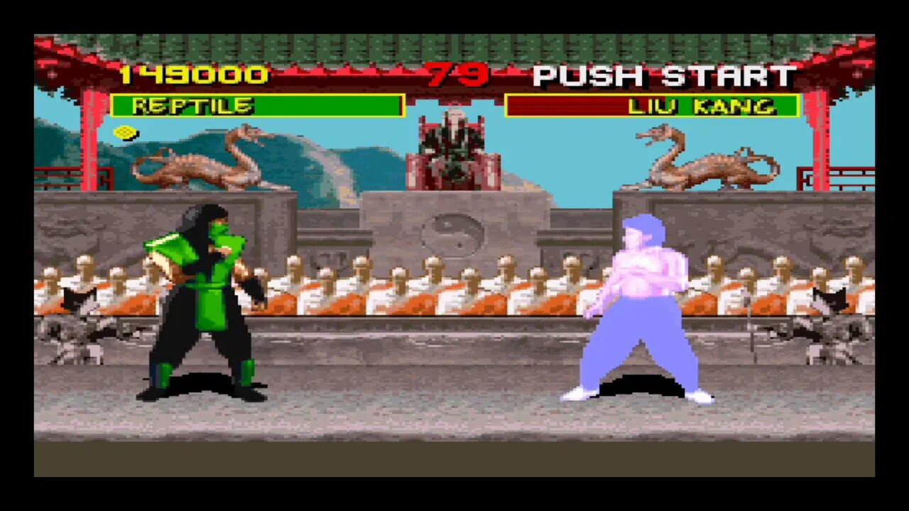 Mortal Kombat Champion Edition Play as Reptile (Snes) On Raspberry Pi 3