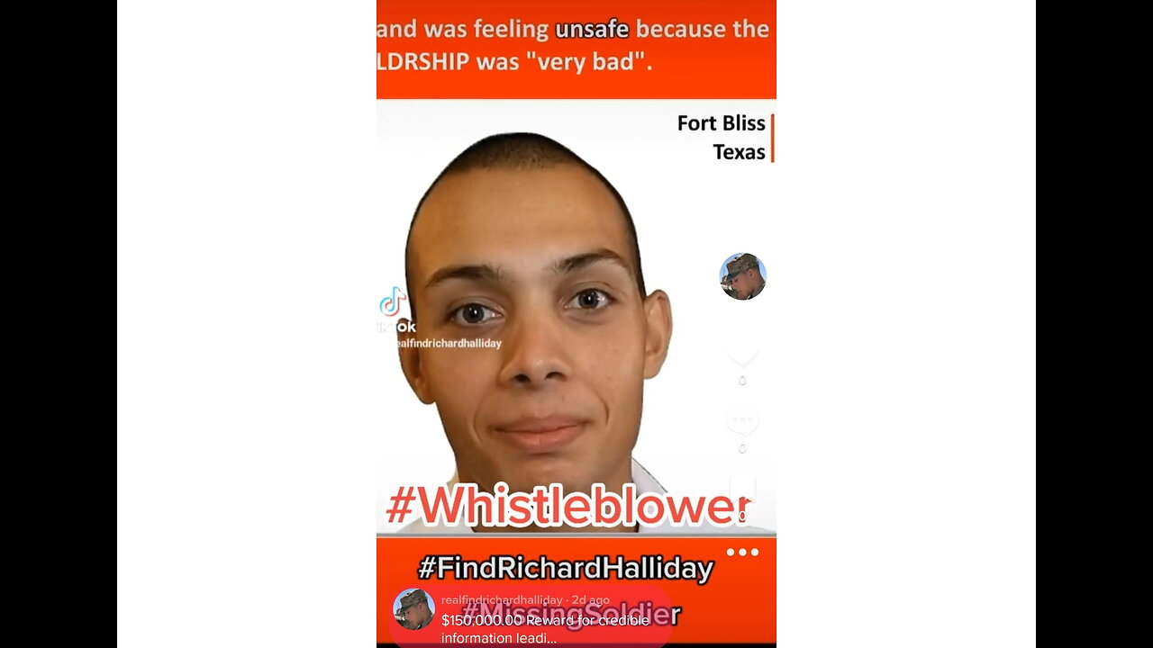 Day 1085 - Find Richard Halliday - CPS and TUCKER SHARE