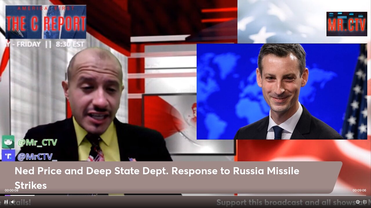 Ned Price Blatantly Lies to the American People About Russia Missile Strike in Ukraine