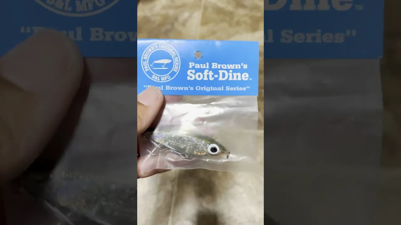 NEW BAIT Alert 🚨- Paul Brown’s Soft-Dine #kayakfishing #short