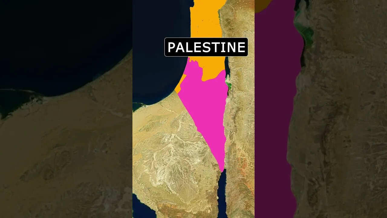 Did you know this fact about Palestine Geography? #palestine #Israel #geography