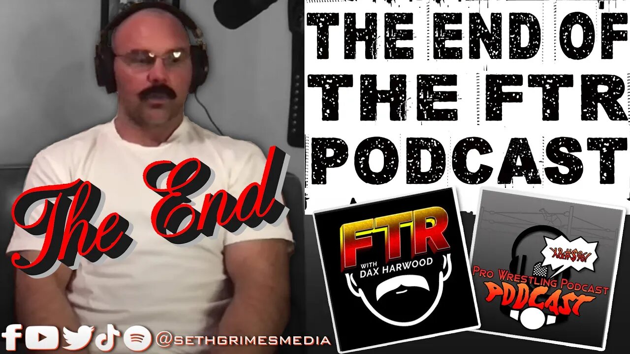 FTR Podcast CANCELED by Dax Harwood Over DRAMA | Clip from the Pro Wrestling Podcast Podcast | #ftr