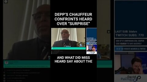 Johnny Depp's Chauffeur on Amber Heard's Fecal Surprise #shorts
