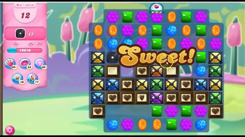 Candy Crush Level 3919 Talkthrough, 22 Moves 0 Boosters
