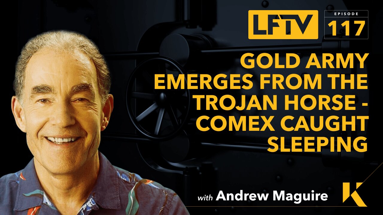 Gold army emerges from the Trojan Horse - COMEX caught sleeping - Live From The Vault - Ep:117