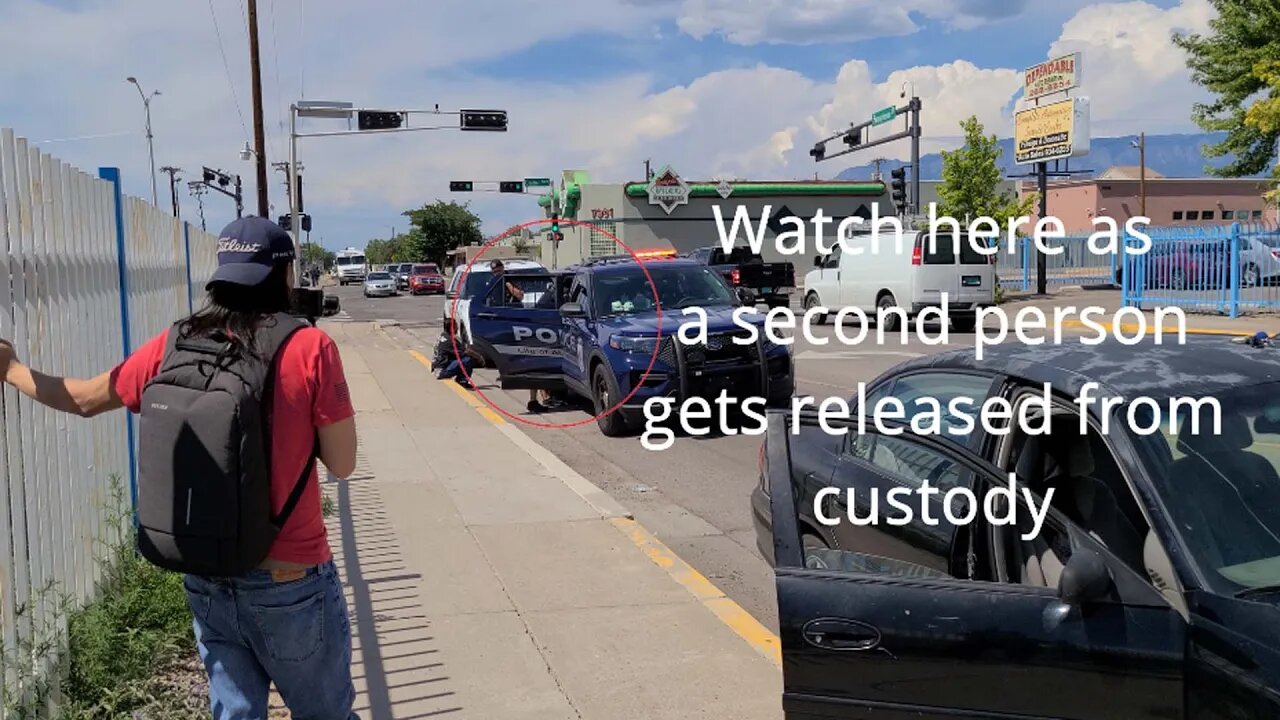 Albuquerque Police at scene with stolen plate scenario?! With @Clash with Bao