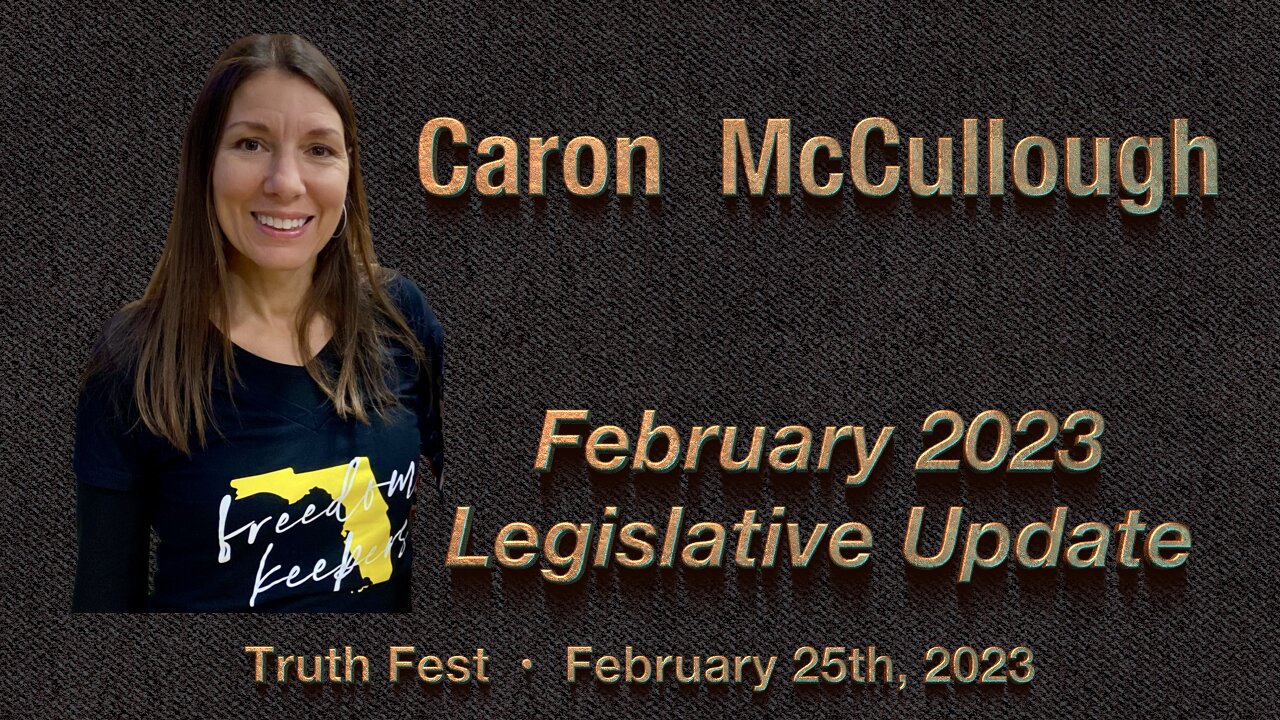 February Legislative Update from Caron McCullough