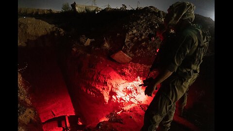 IDF: Drone Footage from the Philadelphi Corridor: Approximately 50 Tunnels