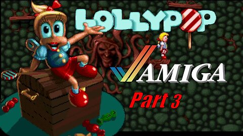 Lollypop : Level 3 : Rainy Forest (Amiga)