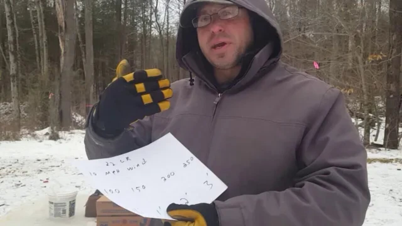 Wind Drift on 22LR at 150 yards