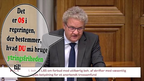 Bestemmer Venstre, hvad der skal beskyttes under ytringsfriheden???