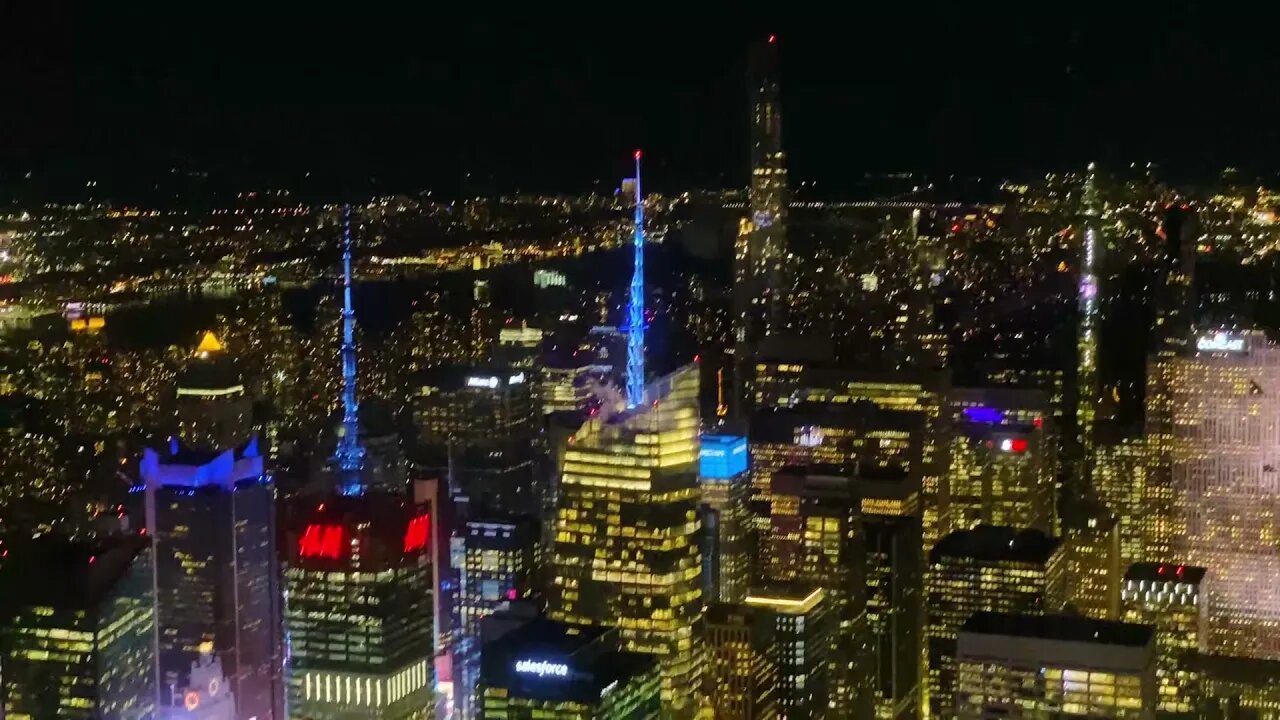 Night Views of The Empire State Building (102nd Floor)