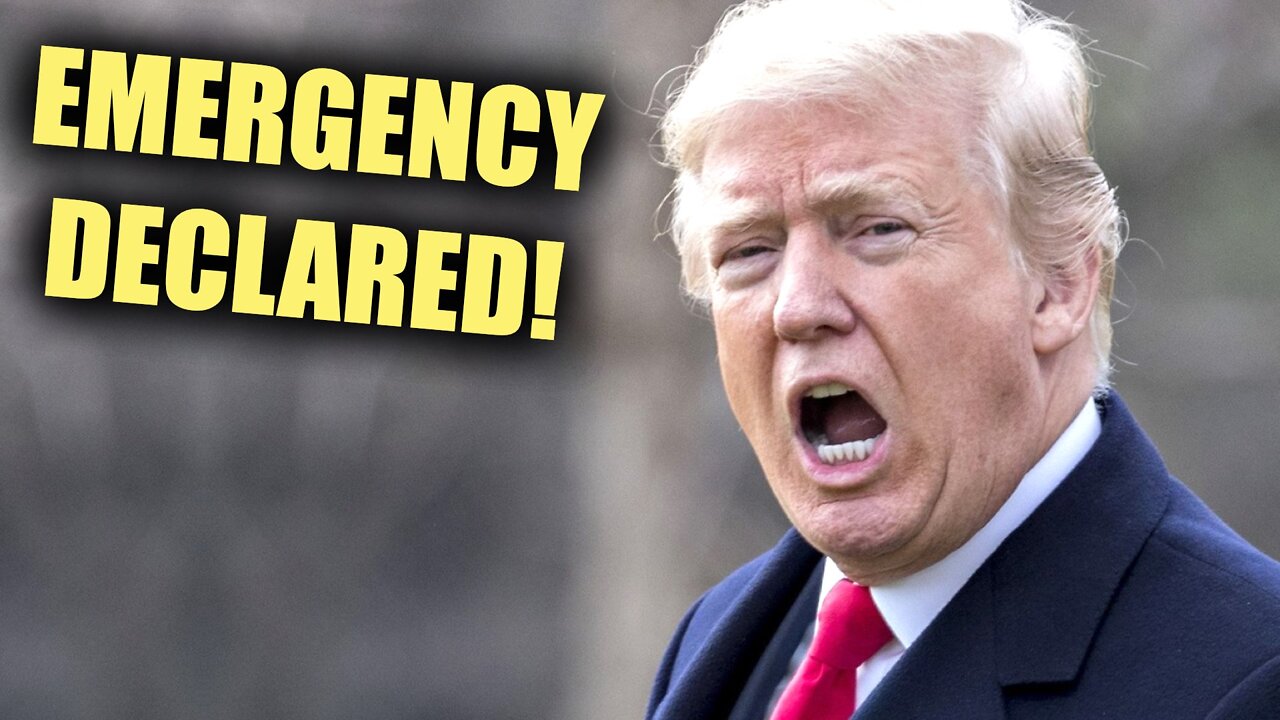 BREAKING: NATIONAL EMERGENCY DECLARED!!!