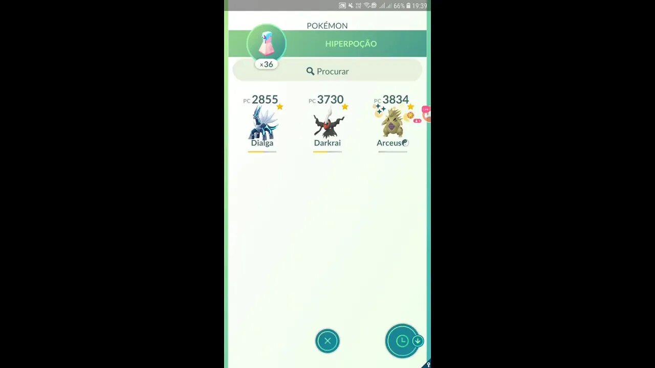 Live de Pokémon GO