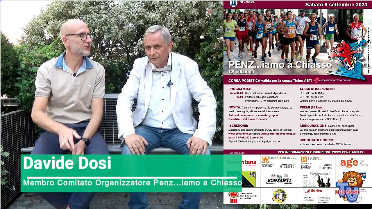 Chiasso News 1 settembre 2023 - Penz...iamo a Chiasso