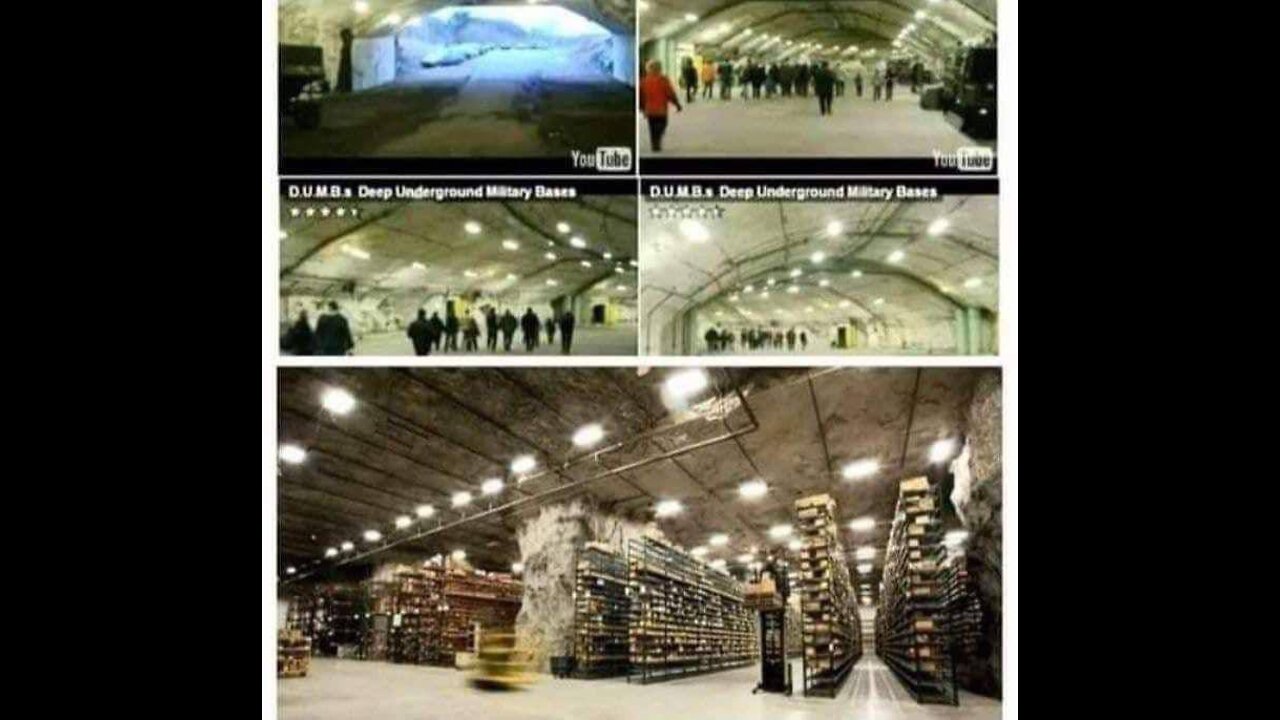 DEEP UNDERGROUND CITIES AND MILITARY BASES