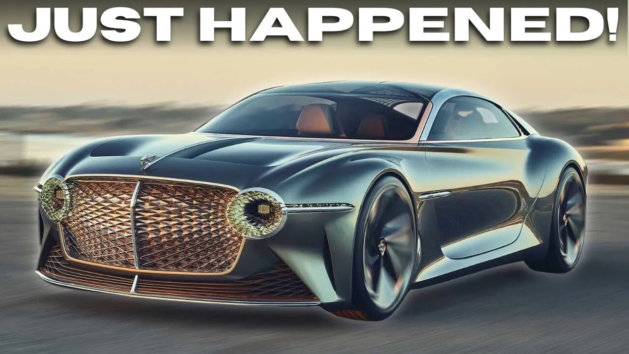 Bentley's 5 New EV's SHOCK The Entire Car World!