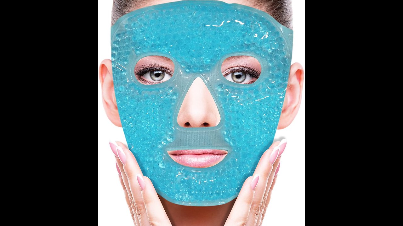 Cold Face Eye Mask Ice Pack Reduce Face Puff