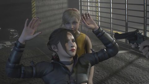 Resident Evil 2 Remake Claire and Ada Sexy Ninja outfit