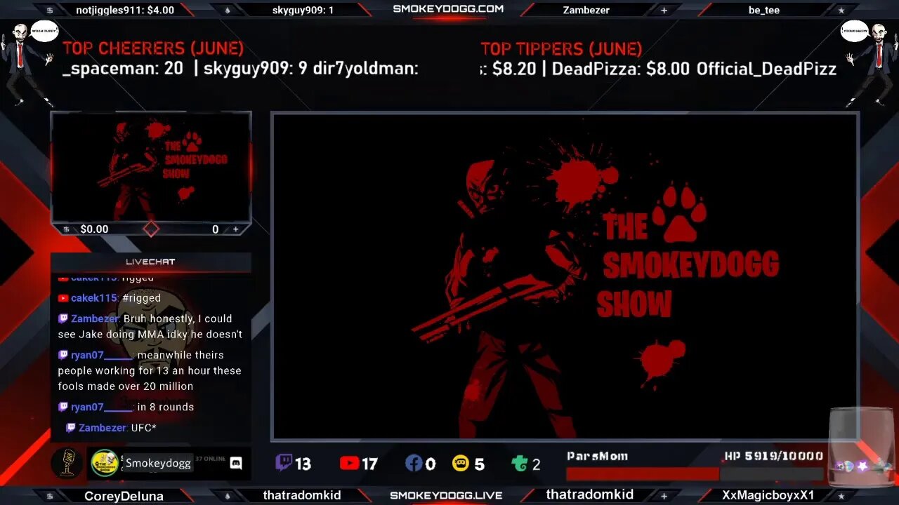 Smokeydogg Live
