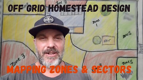 Off Grid Permaculture Homestead Design: Mapping Zones & Sectors