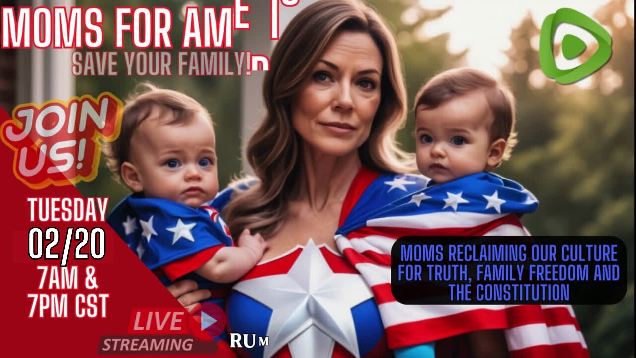 Moms For America! Moms reclaiming our culture for truth, family freedom and the constitution.