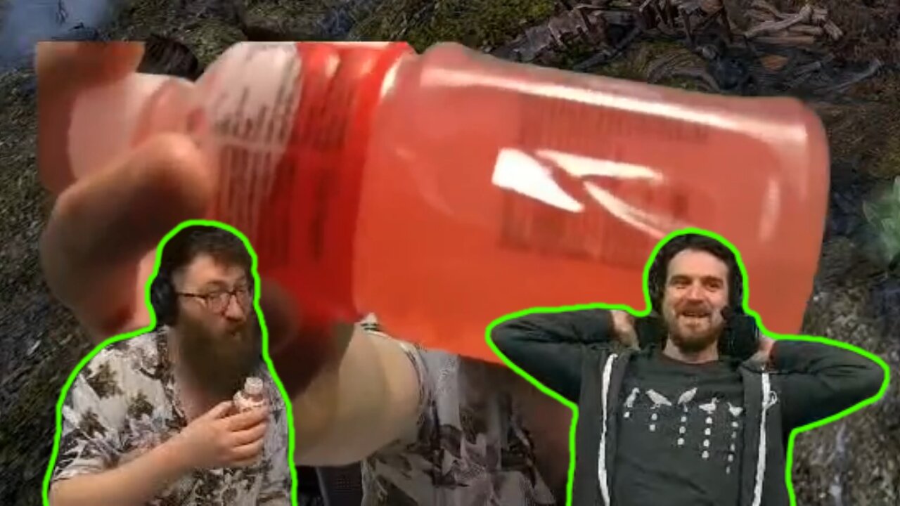 Tom tries chewy drink - Tom and Ben