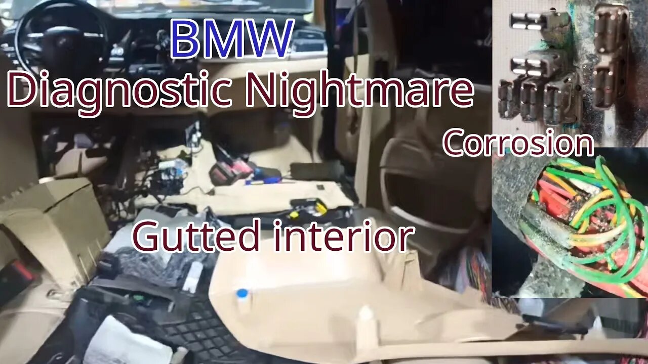 Diagnosis of BMW X5 Wiring Disaster