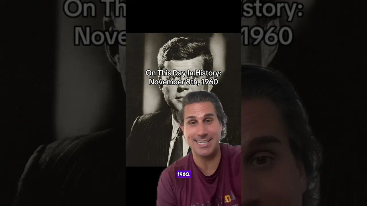ON THIS DAY IN HISTORY: 11/8/1960 #shorts