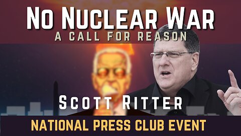 Scott Ritter at No Nuclear War event • National Press Club, Washington, DC • Dec 7, 2024