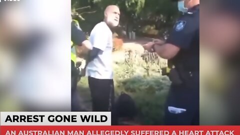 Man Suffers Heart Attack While Being Arrested For Not Wearing Mask