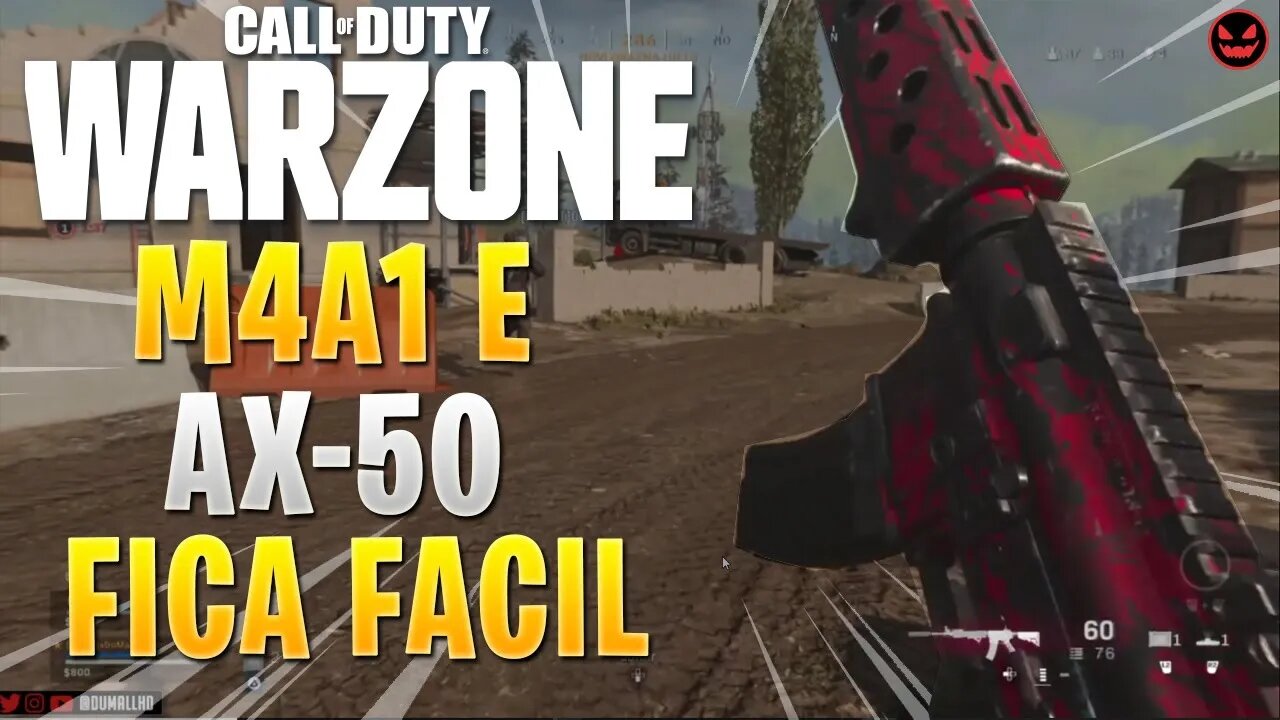 COD WARZONE | M4A1 E AX-50 FICA FÁCIL (Battle Royale)