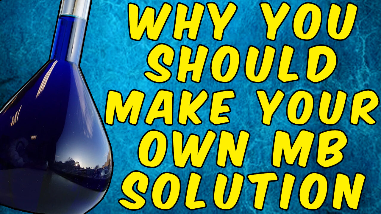 Why You Should Make Your Own Methylene Blue 1% Solution!