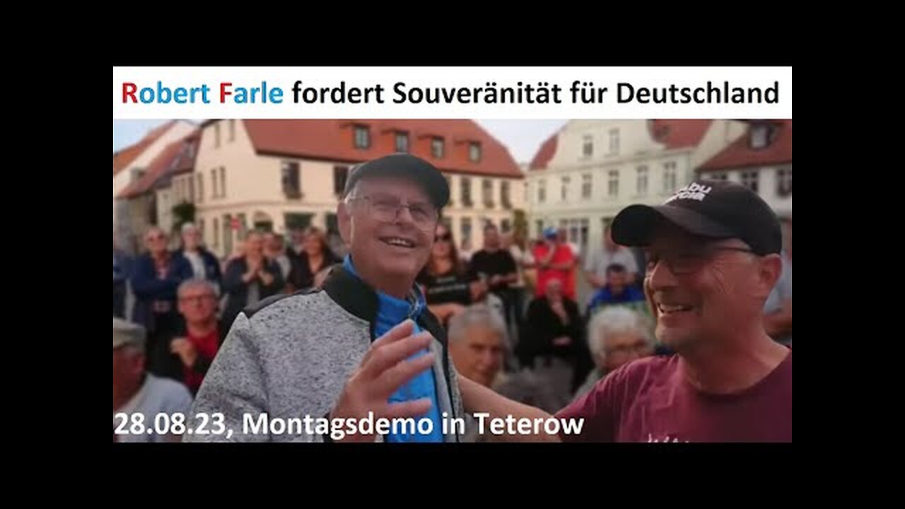 Robert Farle fordert Souveränität für Deutschland