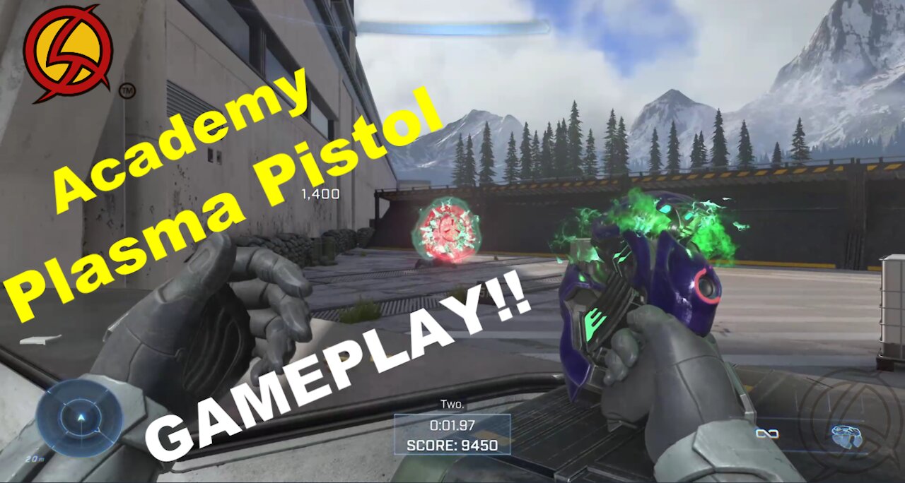 Halo Infinite 1st Beta - Plasma Pistol Challenges - Academy Drills | Showcase