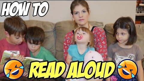 😂 HOW TO 😂 Read Alouds | Homeschool Tips: You Will LAUGH!! || Funny Homeschool Mom!